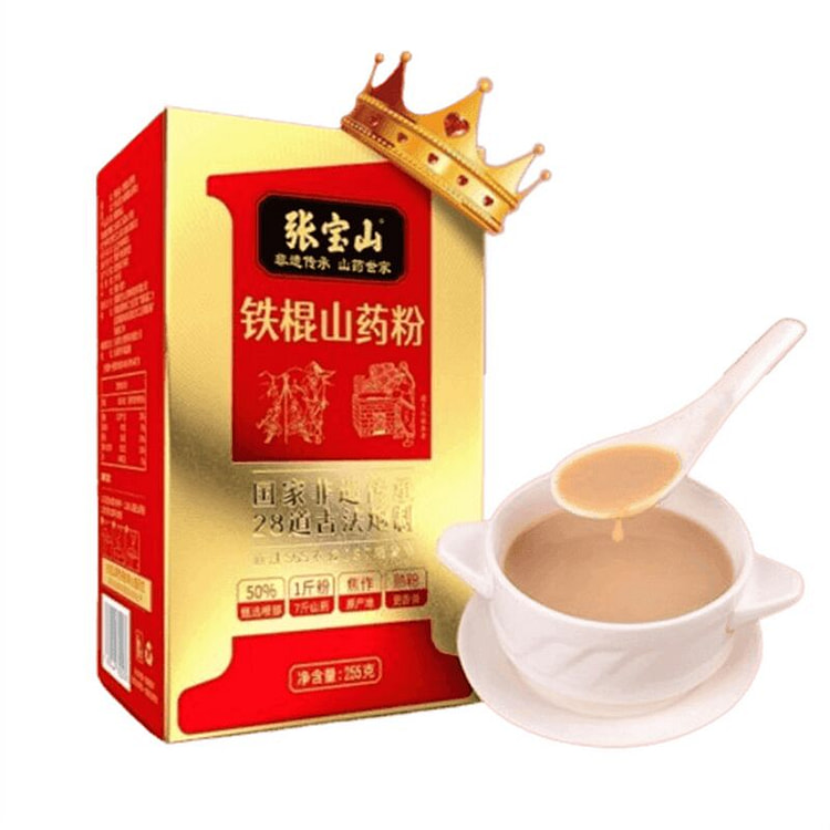 张宝山 铁棍山药粉养焦作河南怀山药 255g 1 盒