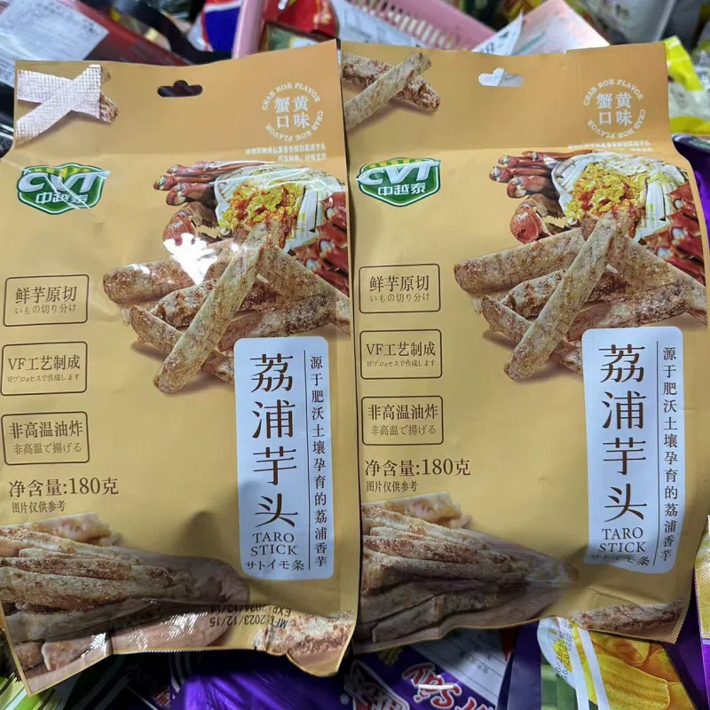 荔浦芋头条蟹黄味*1袋 180 克