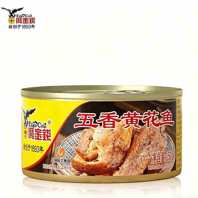 150g Five-Spice Yellow Croaker Canned Fish