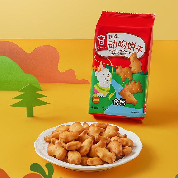 Garden Animal Shaped Imitation Biscuits