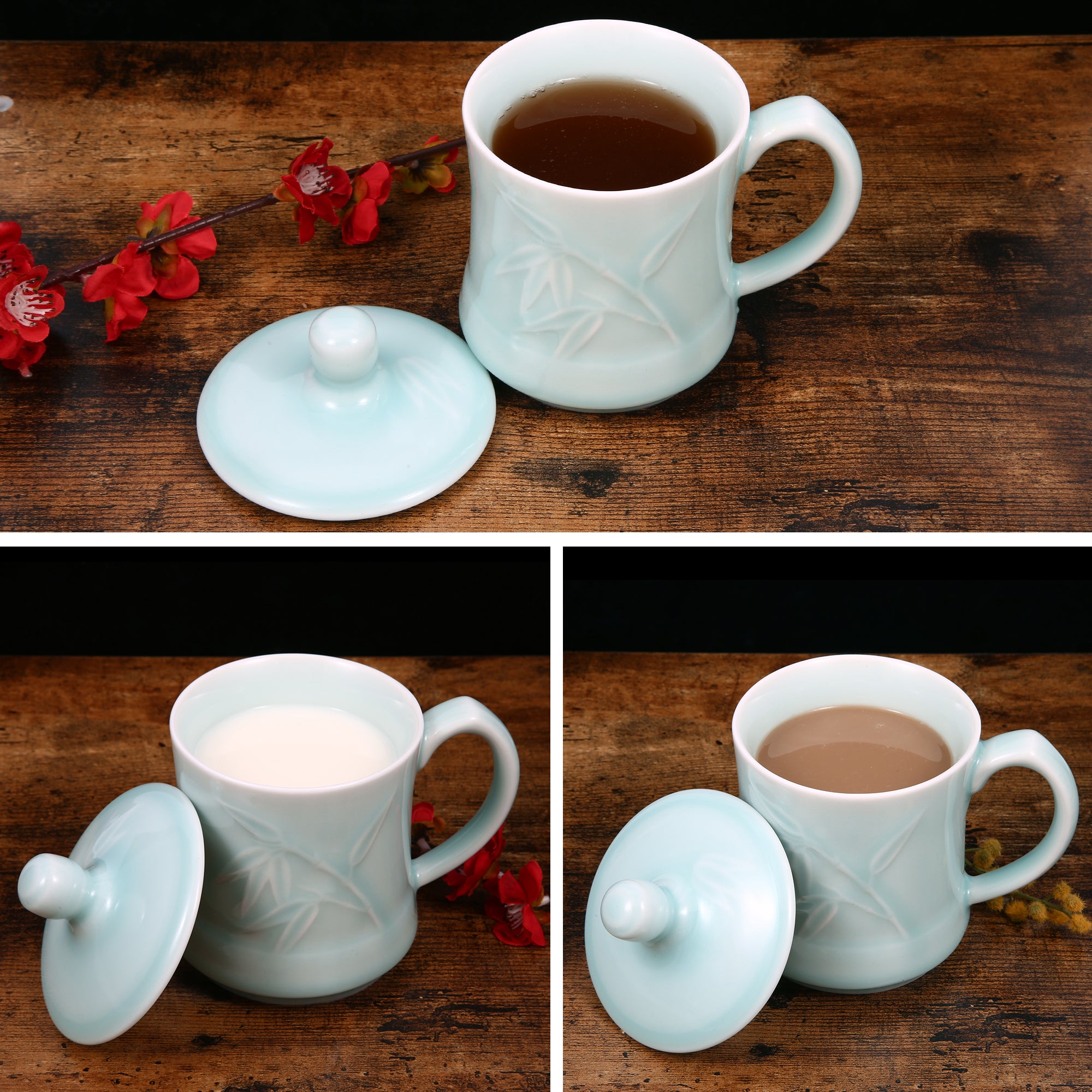 a coffee mug with a face Handcrafted Face Mug