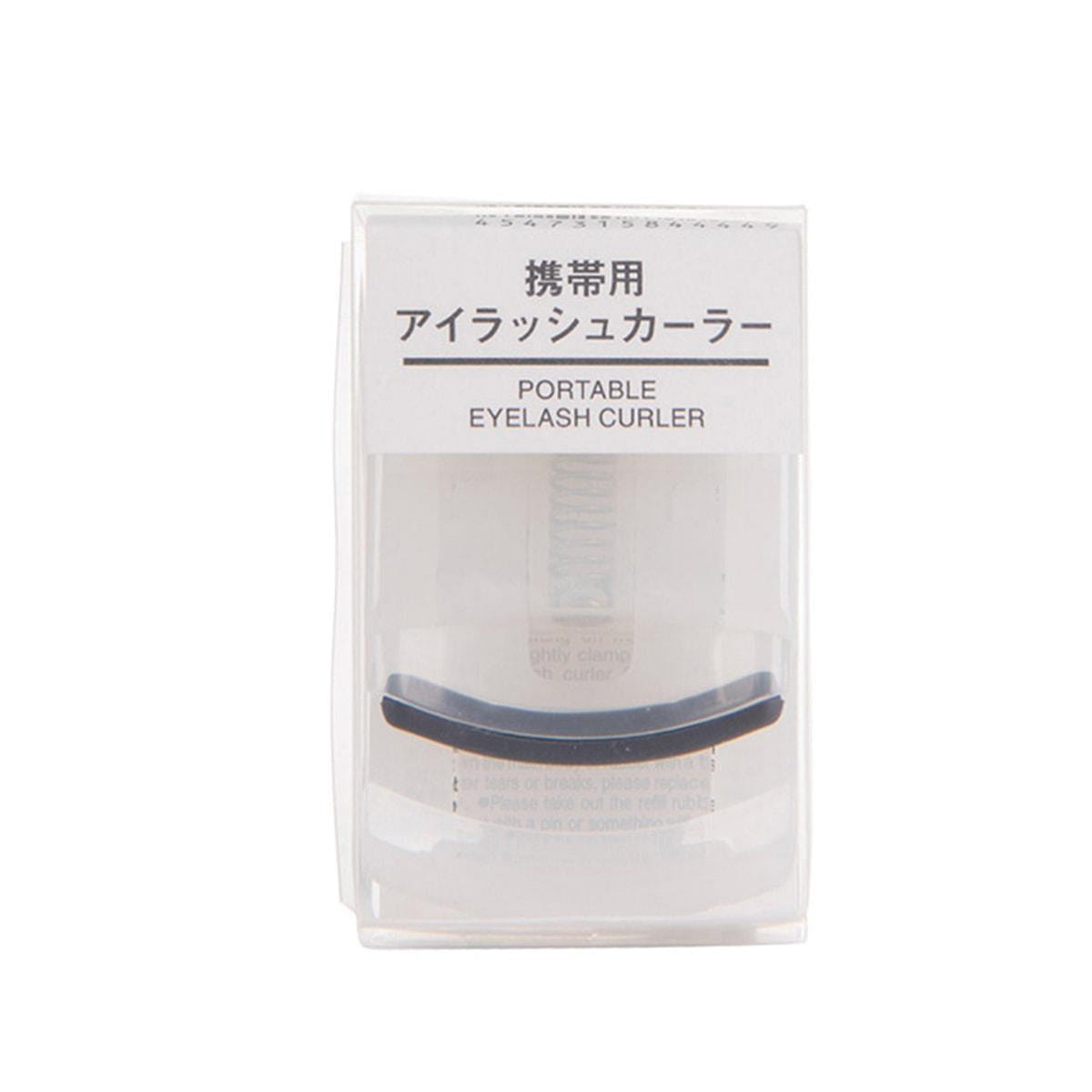 MUJI Portable Eyelash Curler Clear 1 count