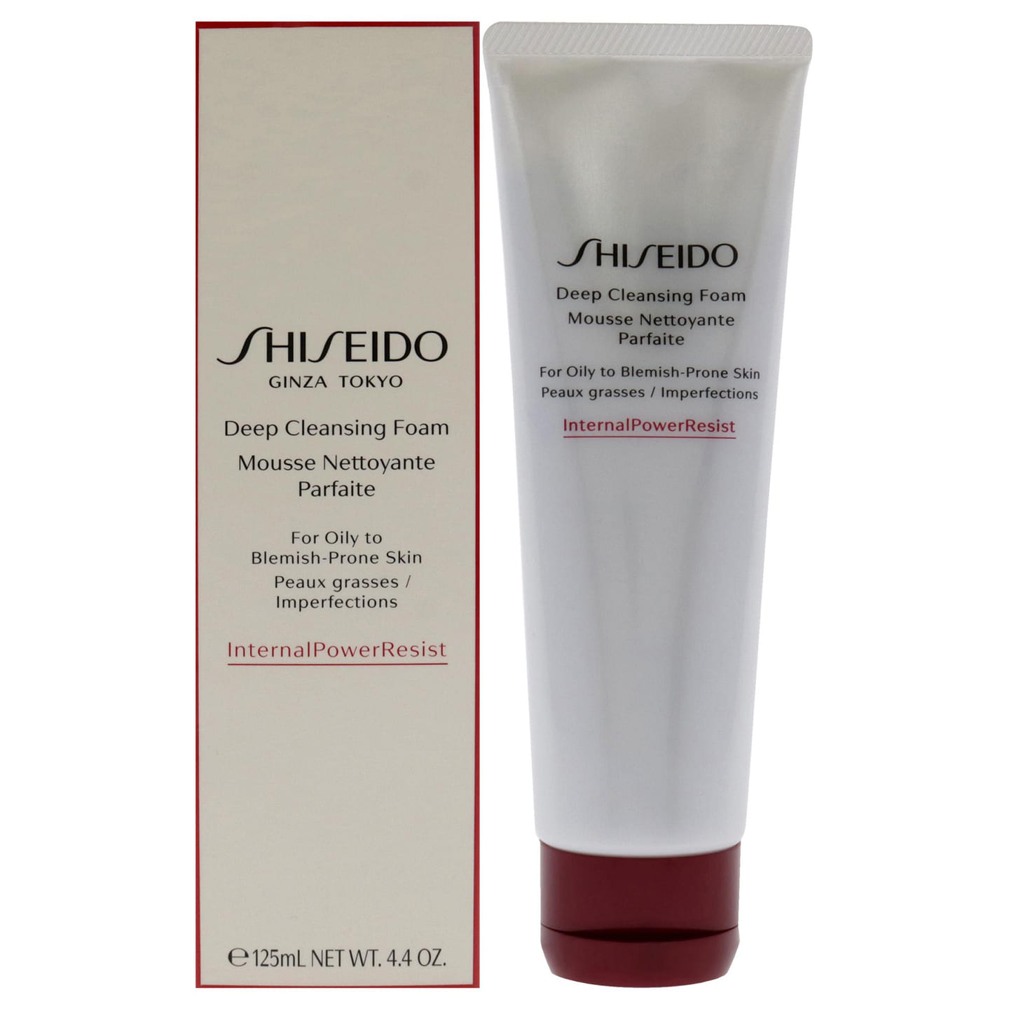Deep Cleansing Foam by Shiseido for Women - 4.4 1 each