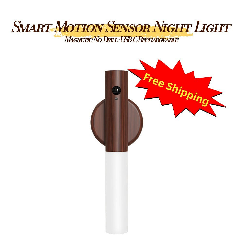 Recharge Motion Sensor LED Night Light Magnetic 1 bottle