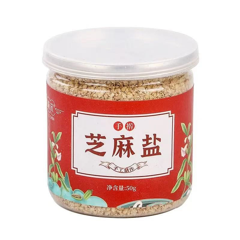 50g 1 can of granular white sesame salt 50 g