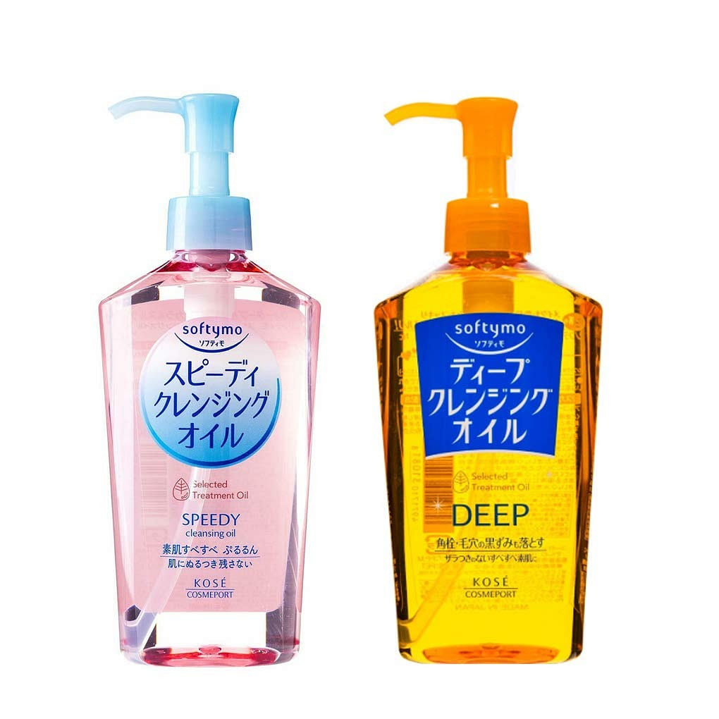 Set of 2 Kose Softymo Speedy And Deep Cleansing Wash 240ml 480 ml