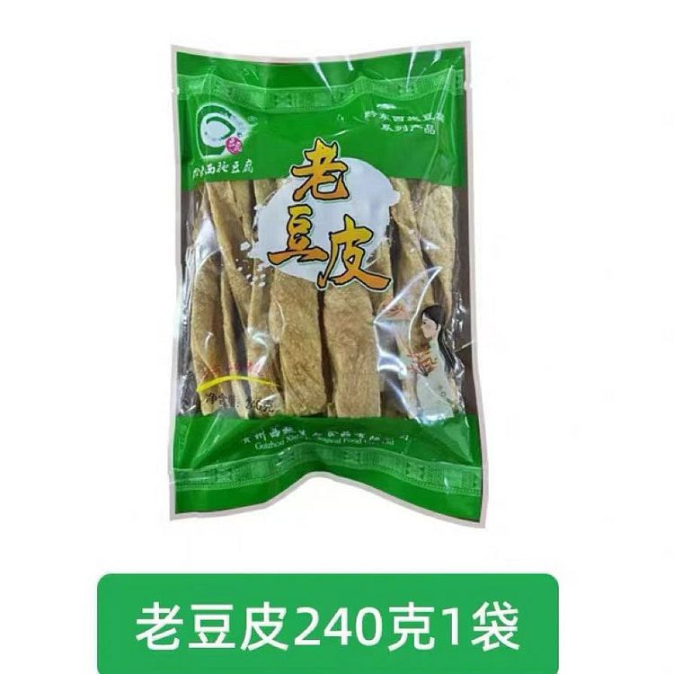 【贵州特产】铜仁豆腐西施原味豆皮240g*1袋 240 克