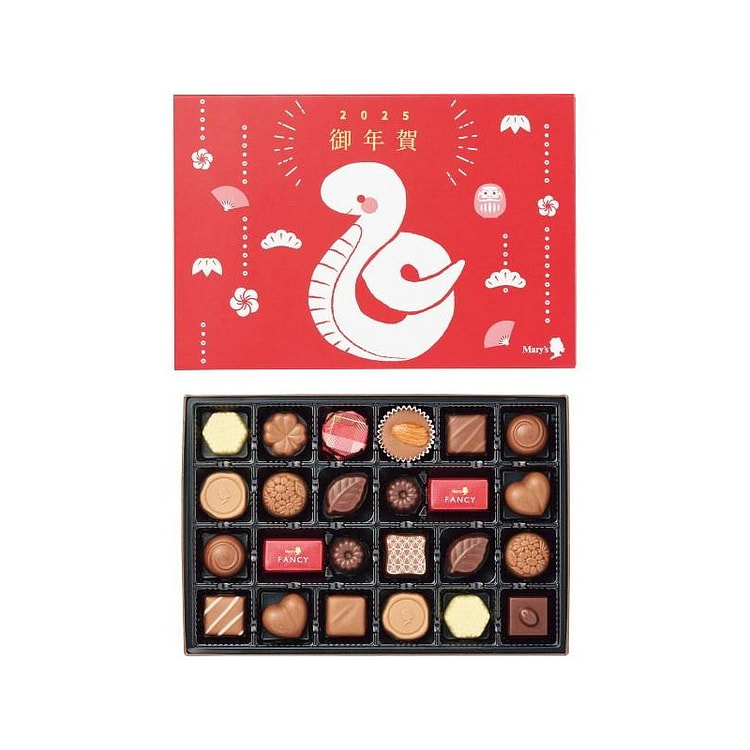 Mary's  New Year Fancy Chocolate Gift Box 24pcs