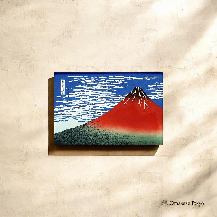 川濑巴水海报复制品 - (A3) 2-红色 272 克