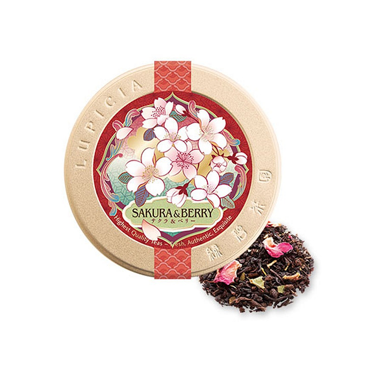 Lupicia 绿碧茶园 樱花限定 草莓红茶 50 克