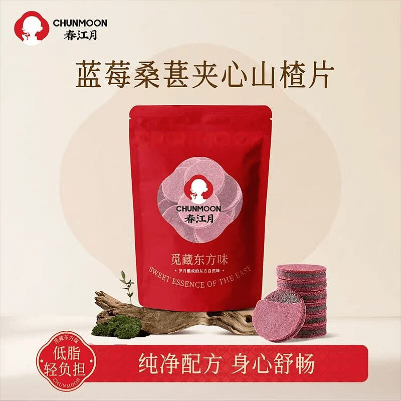 Chunjiangyue blueberry filled mulberry slice 504g 504 g
