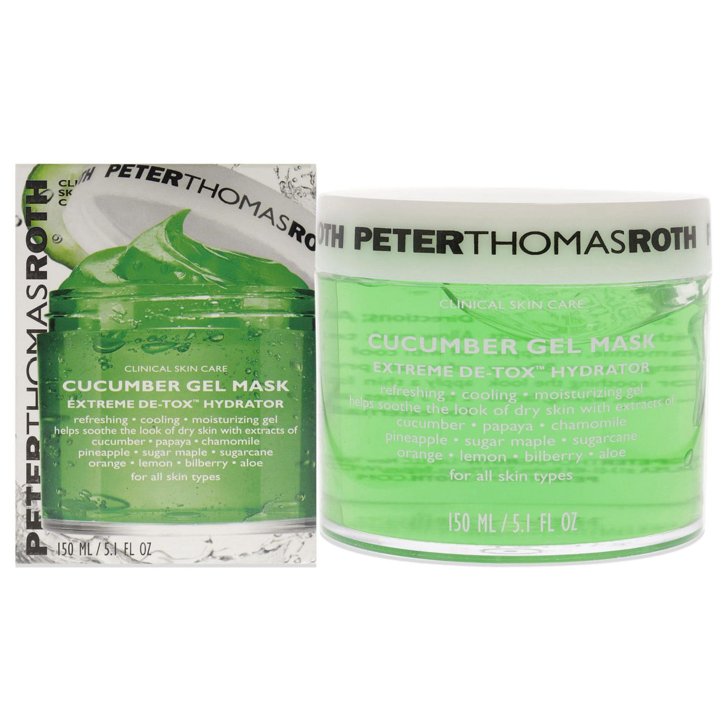 Cucumber Gel Mask Extreme Detox 5.1 oz 5.1 oz