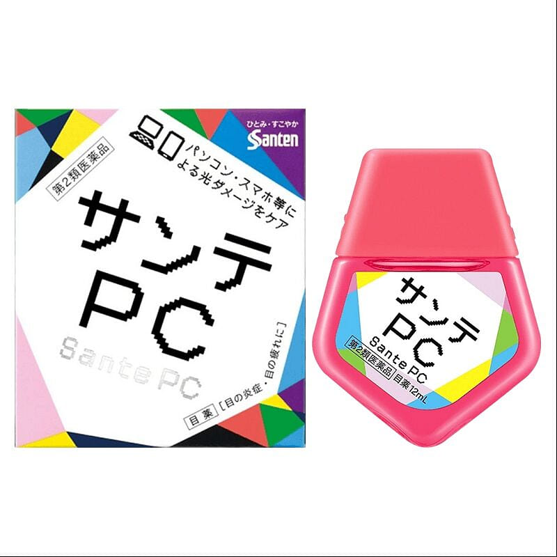 Santen PC Eye Drops,Relieves eye fatigue 12 ml