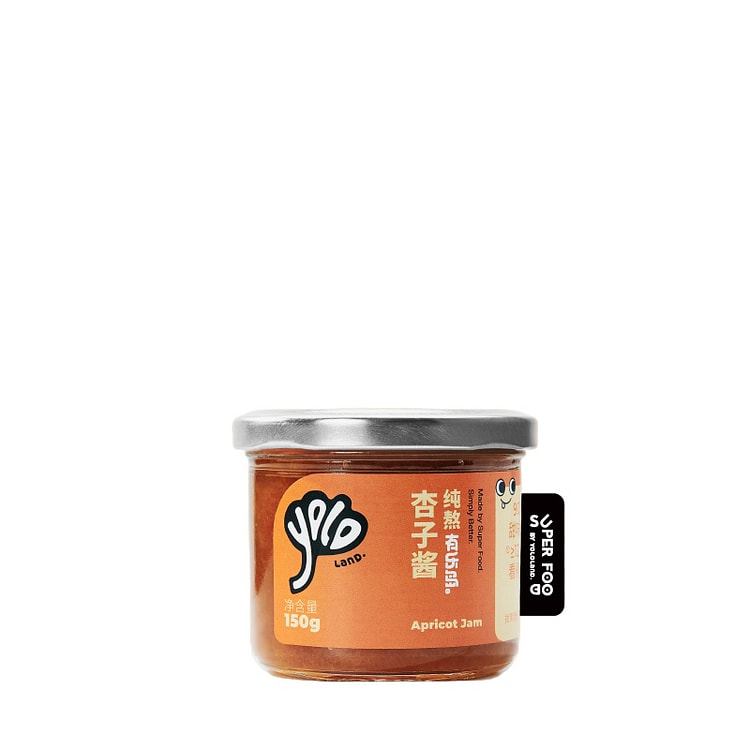 有乐岛纯熬杏子酱90%果肉涂抹面包150g*1罐