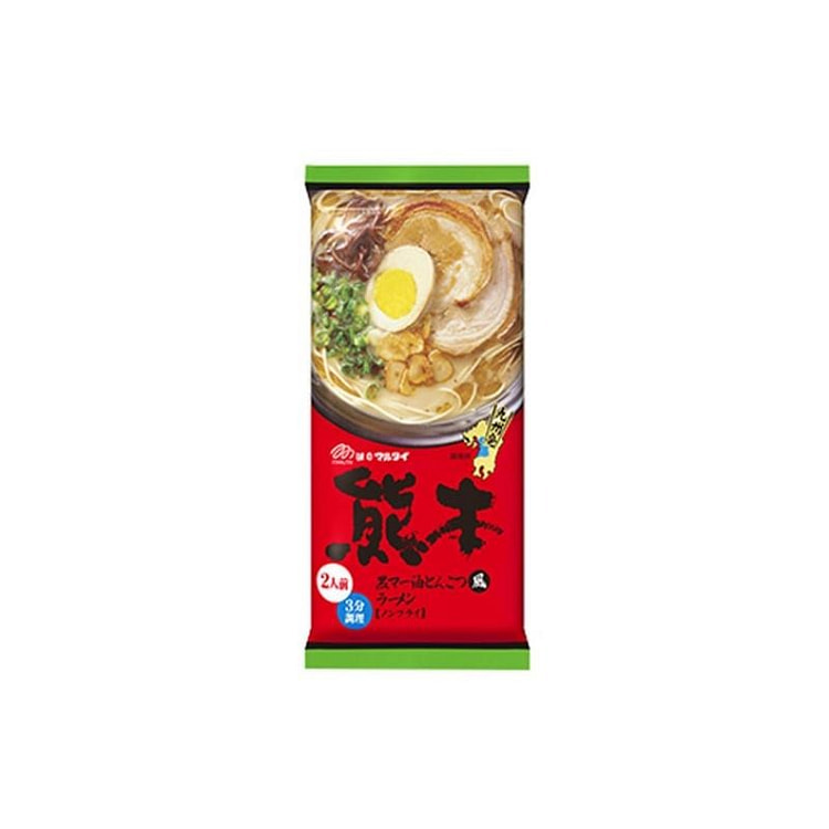 Direct from Japan Marutai Kumamoto Tonkotsu Flavor Ramen 2 servings 186g