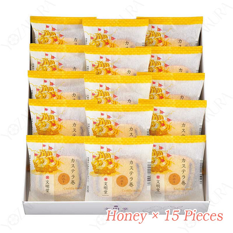 BUNMEIDO Castella Rolls 30g * 15P