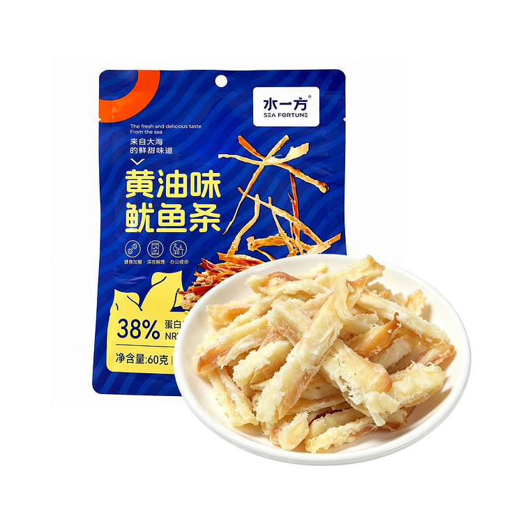 Sea Fortune Butter Flavored Squid Strips 60 g