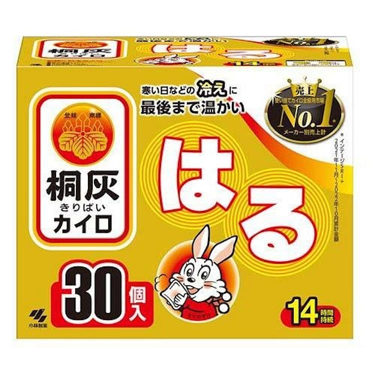 小林制药 桐灰 14小时粘贴式暖宝宝暖身贴 30枚 10 个