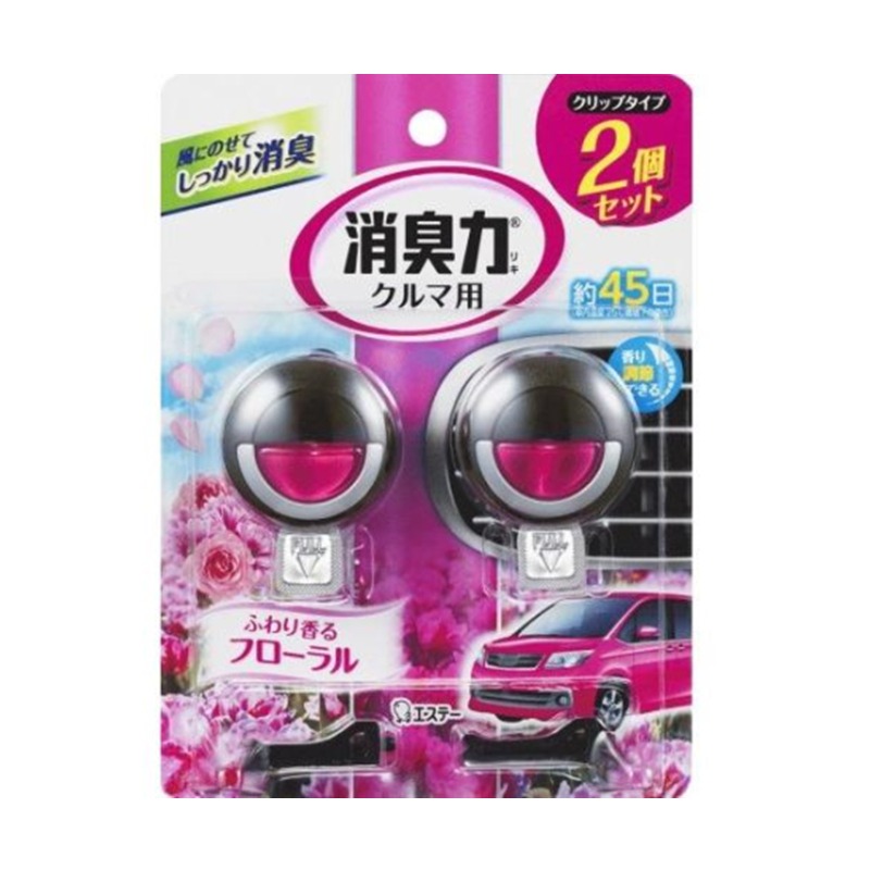 ST Deodorizing Car fragrance 2 pcs flowers 1 each
