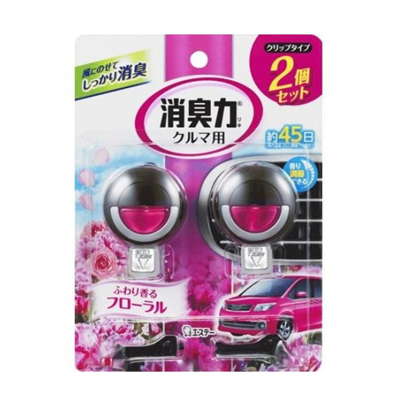 ST Deodorizing Car fragrance 2 pcs flowers 1 each