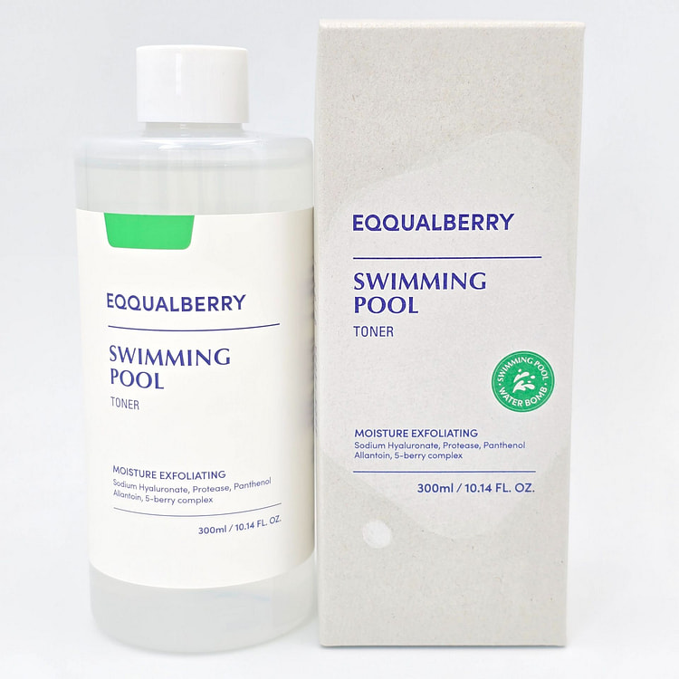 [EQQUALBERRY] 泳池爽肤水 大瓶 300 毫升