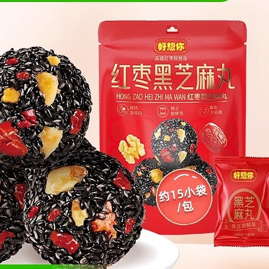好想你红枣黑芝麻丸108g 108 克