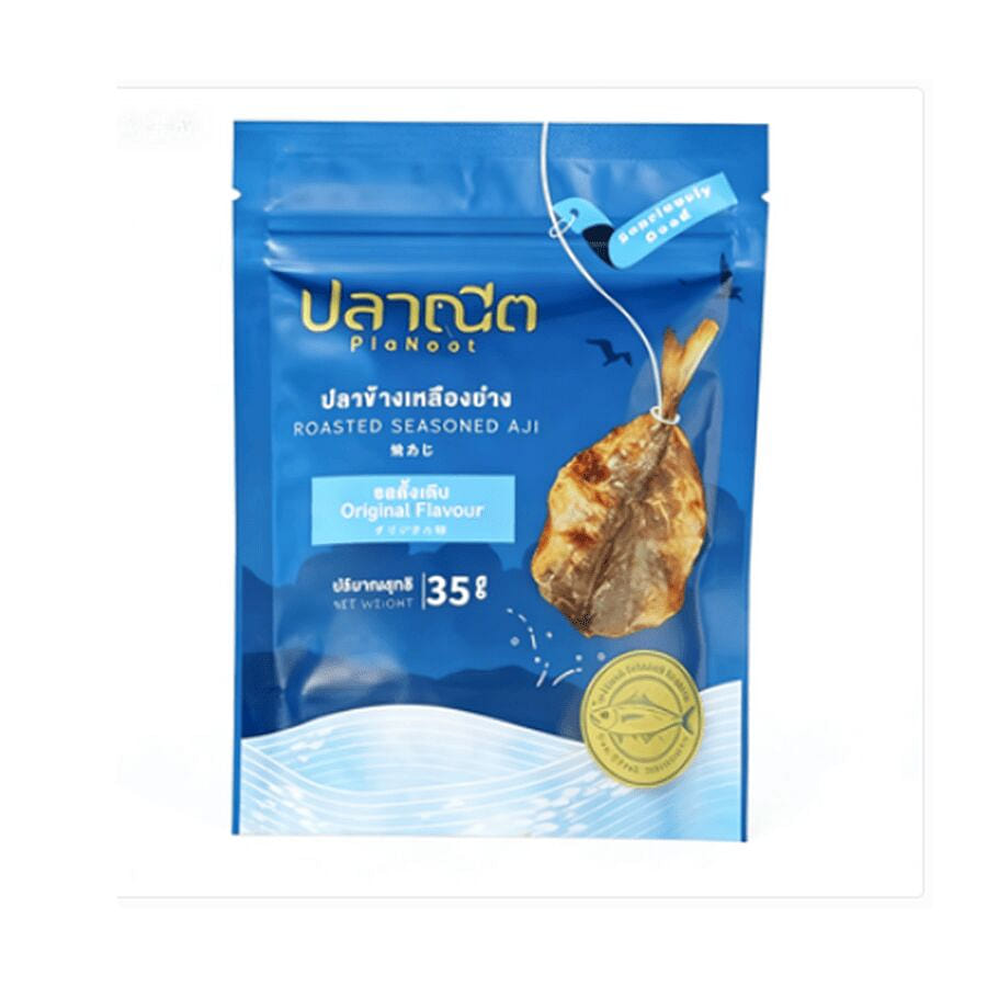 芭腻 泰国进口烤鱼干原味 35g*1袋 35 克