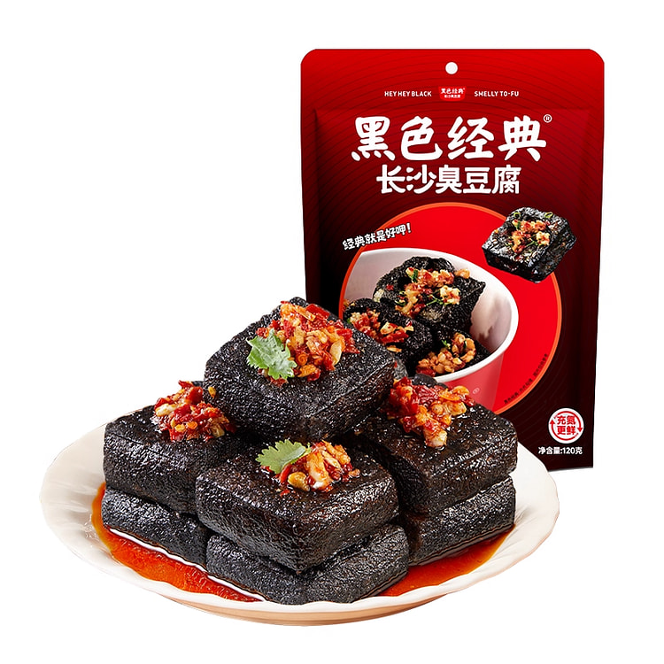 长沙蒜香味臭豆腐120g*1袋 120 克