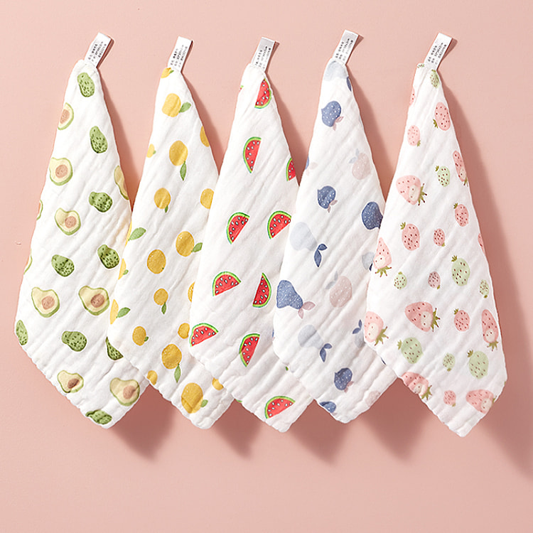 Baby wipes made of pure cotton 5 pieces