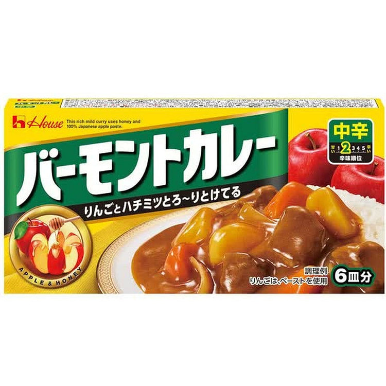 House Foods Vermont Curry Medium Spicy 115g