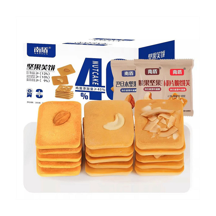 南盾 坚果芙饼 混合口味250g（约30包） 250 克