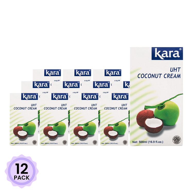 Kara 纯天然椰浆 500 毫升*12 包