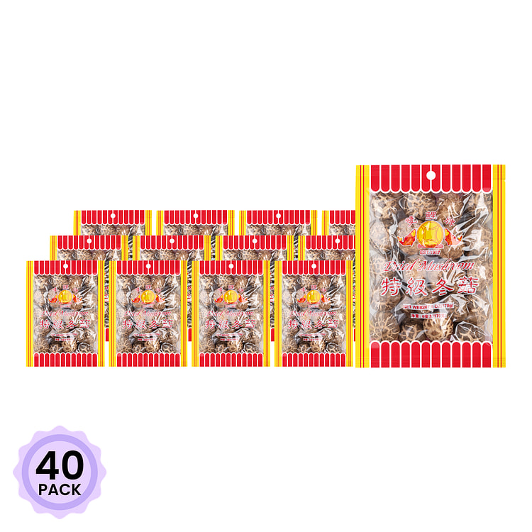 双鲤牌特级冬菇 6 盎司*40 包