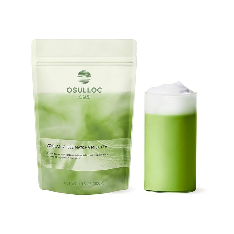 OSULLOC Jeju Volcano Matcha Latte Powder 300 grams 1 each