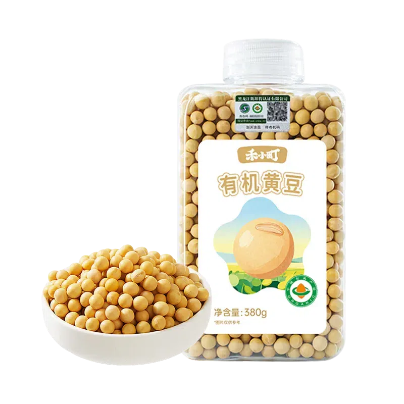 He Xiaomachi Organic Soybeans 380g 380 g