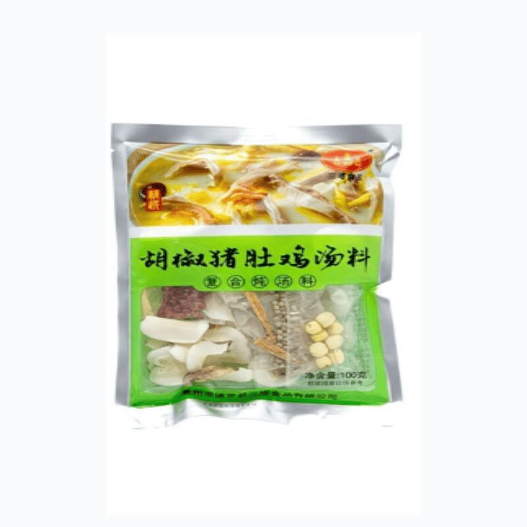 Pepper Pork Belly Chicken Soup Ingredients 100g 100 g