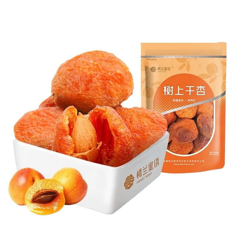 楼兰蜜语 杏干干杏脯果干杏仁杏肉225g*1袋装