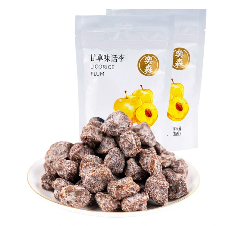 奕森甘草味话李袋装150g*2