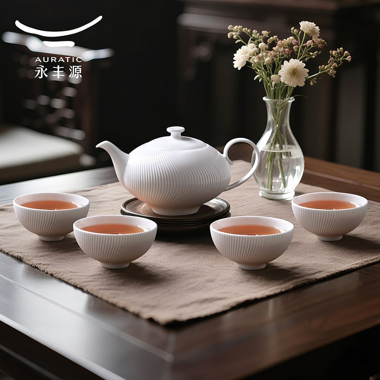 永丰源博士白6头茶具（4人位） 1 盒