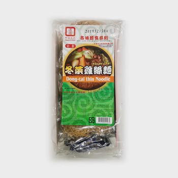 Vegan Taiwan Dong-Cai thin noodles 1 each