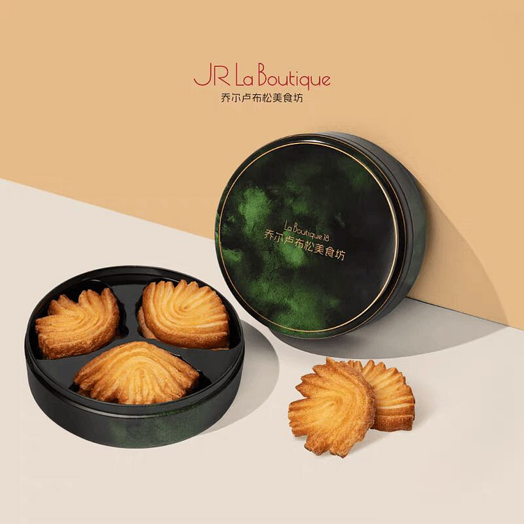 JR乔尔卢布松蝴蝶酥零食黄油饼干法式95g*1 95 克