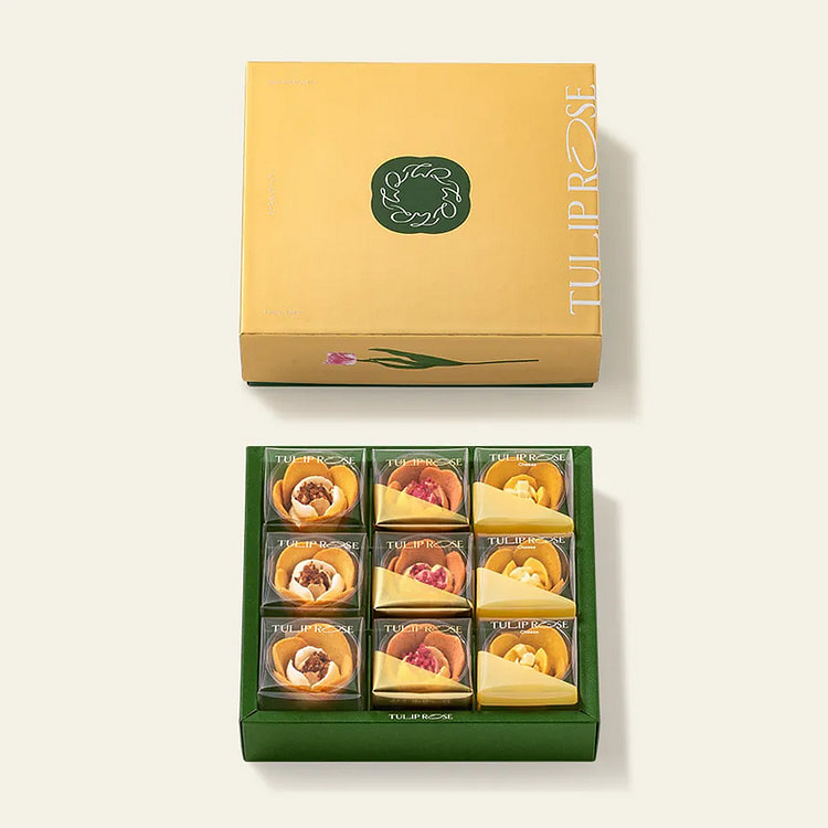 TOKYO TULIP ROSE Seasonal Gift Box 9PCS 1 count