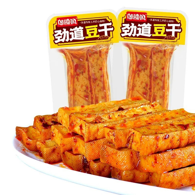 邬辣妈劲道豆干香辣牛肉味网红豆腐干零食麻辣零食 500 克