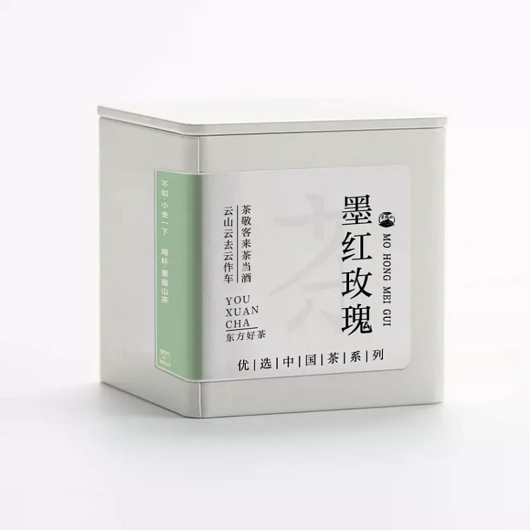 景福山墨红玫瑰花茶无硫玫瑰花一朵一杯30g*1罐 30 克