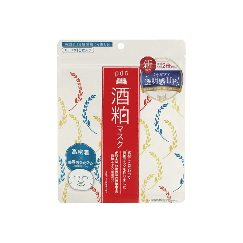 PDC Wafood Made Sake Lees Mask 10 pc 1 each