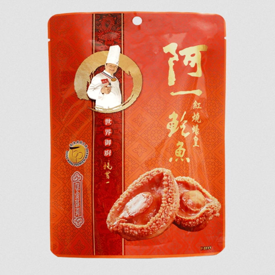 Ready-to-Eat Ah Yat Red Braised Oyster King Abalone 320 g