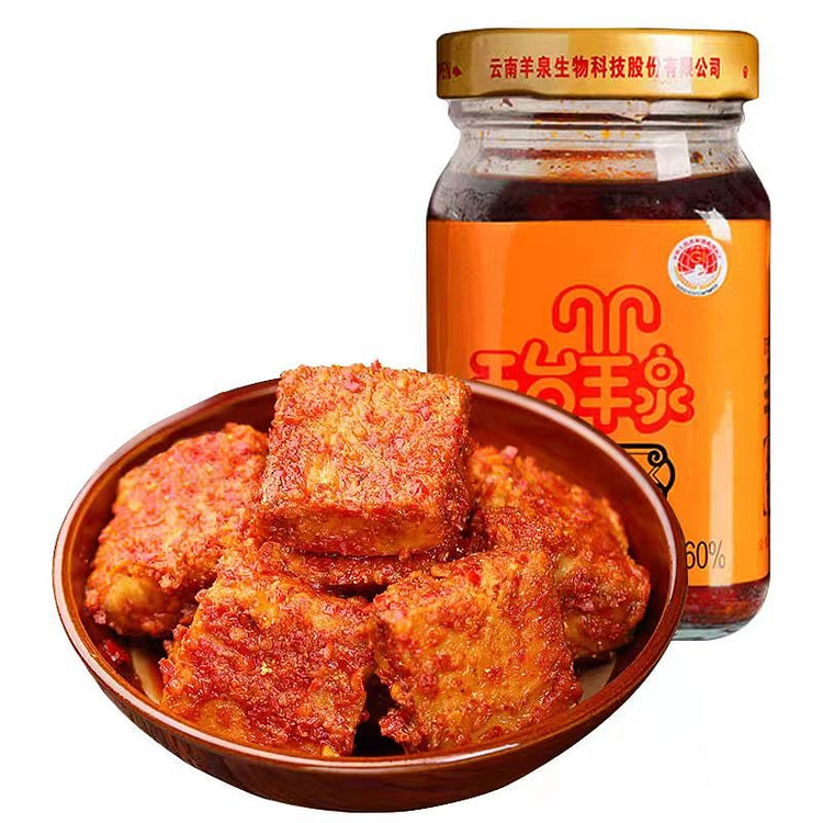 天台羊泉 油腐乳100g*1瓶 云南特产 (min 2)