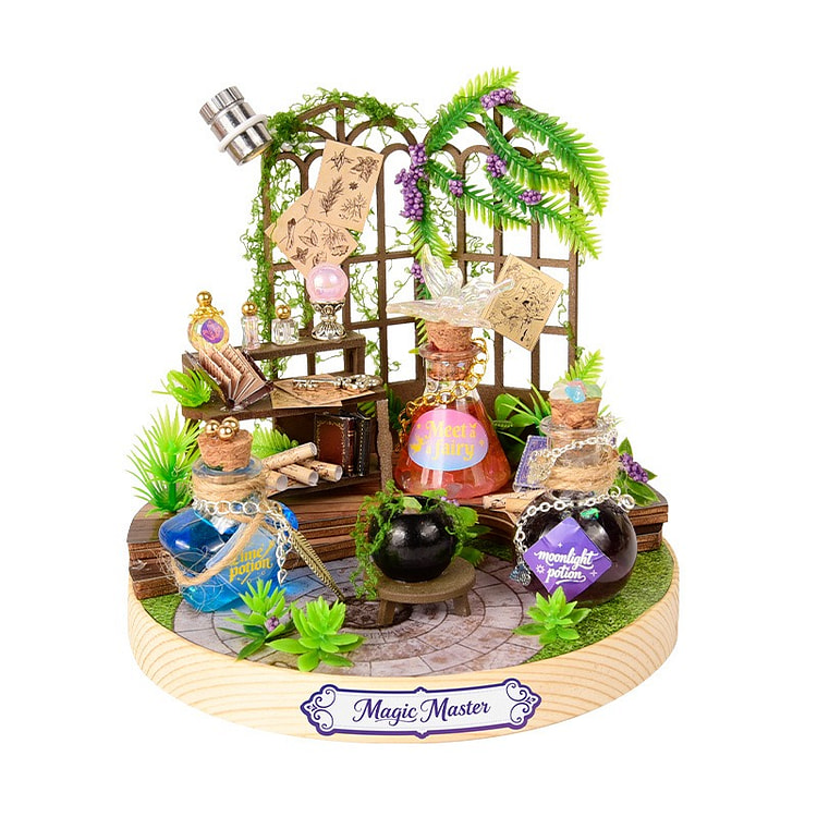 魔法庄园智趣屋DIY小屋微缩景观-暗影魔导师 1 盒