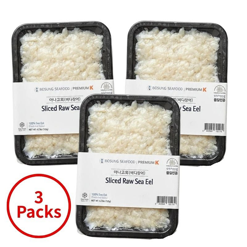 Sliced Raw Sea Eel 120 g*3 pack