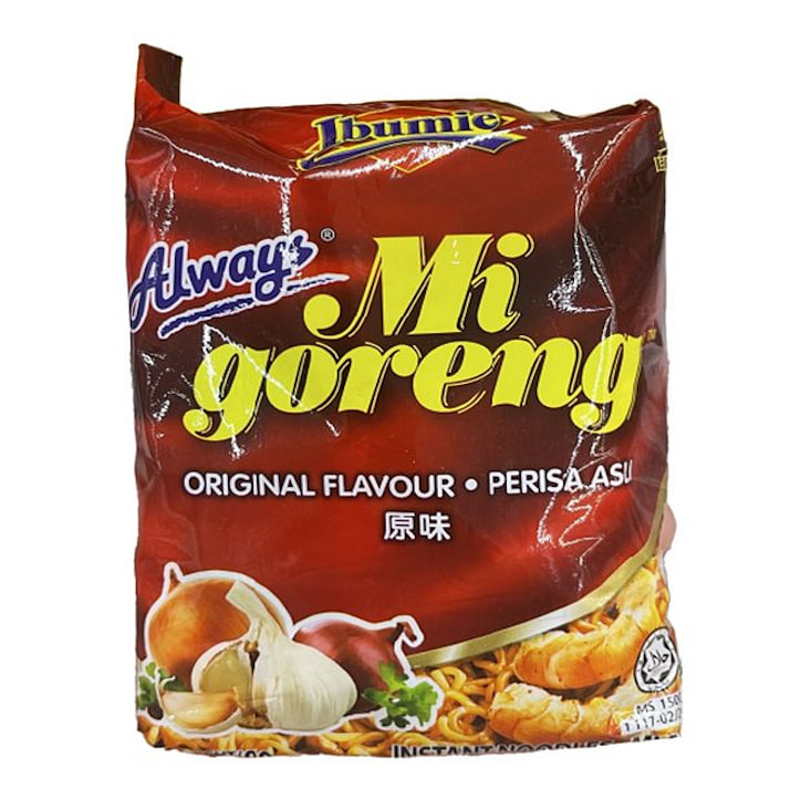 [Ibumie] Always Mi Goreng Asli - 1 Count 80 g (min 3)